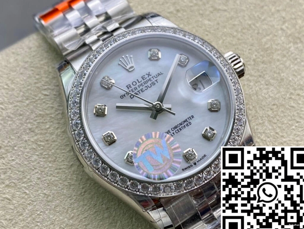 TW Rolex Factory Bezel Diamond Datejust M278384RBR-0008 0710